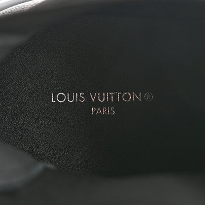 Louis Vuitton Patent Monogram Ruby Flat Ankle Boots 38 Black 6 of 7