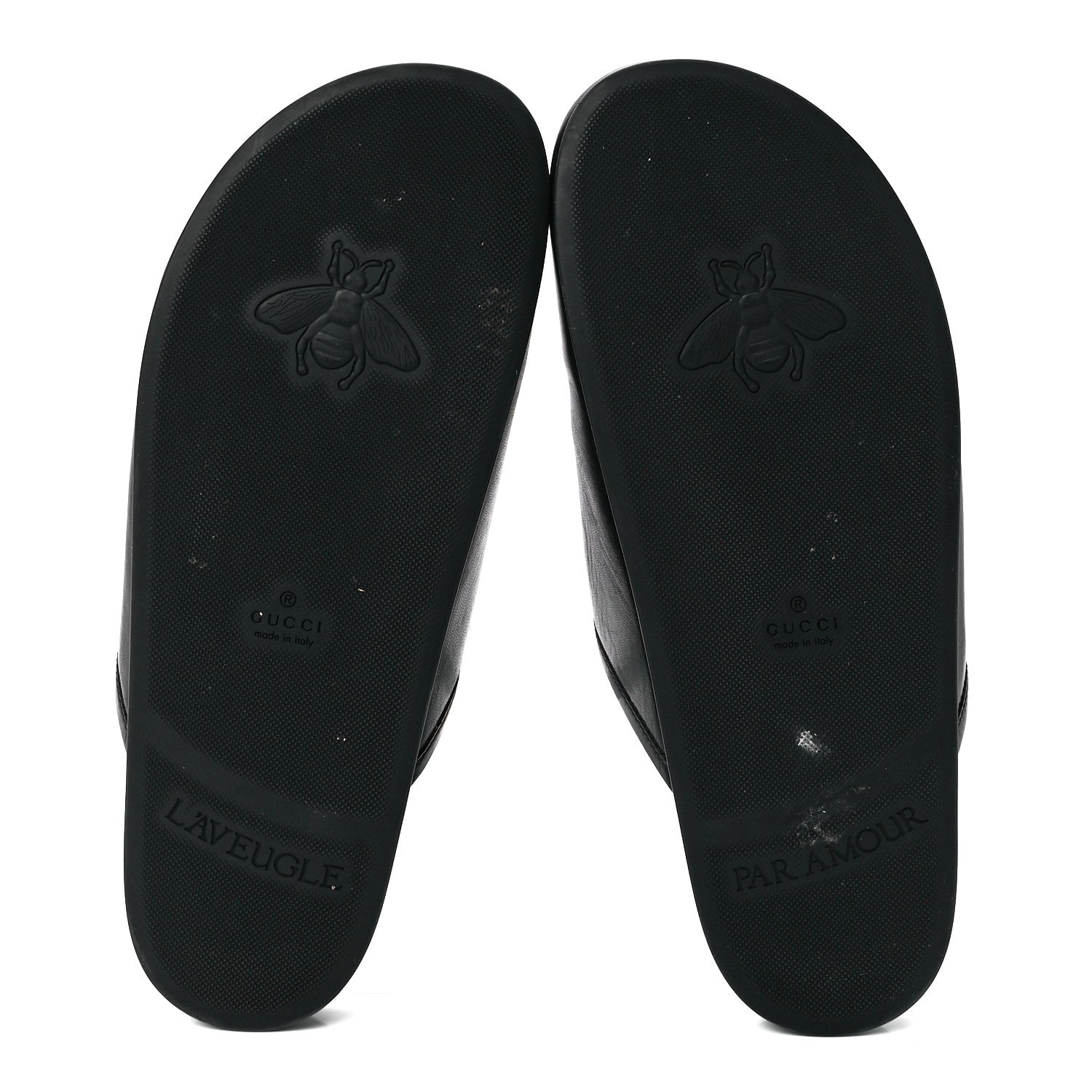 Gucci Malaga Kid Womens Horsebit River Slippers 40 Black 5 of 8