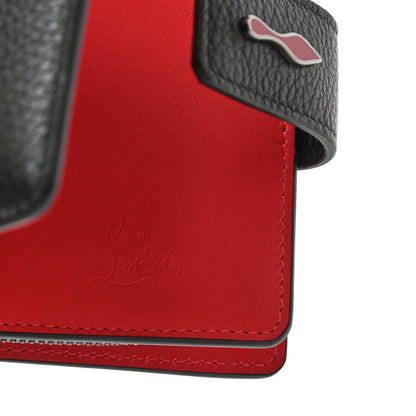 Christian Louboutin Calfskin Mini Paloma Wallet Black 6 of 7