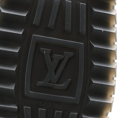 Louis Vuitton Calfskin Run Away Sneakers 37 Black 7 of 10
