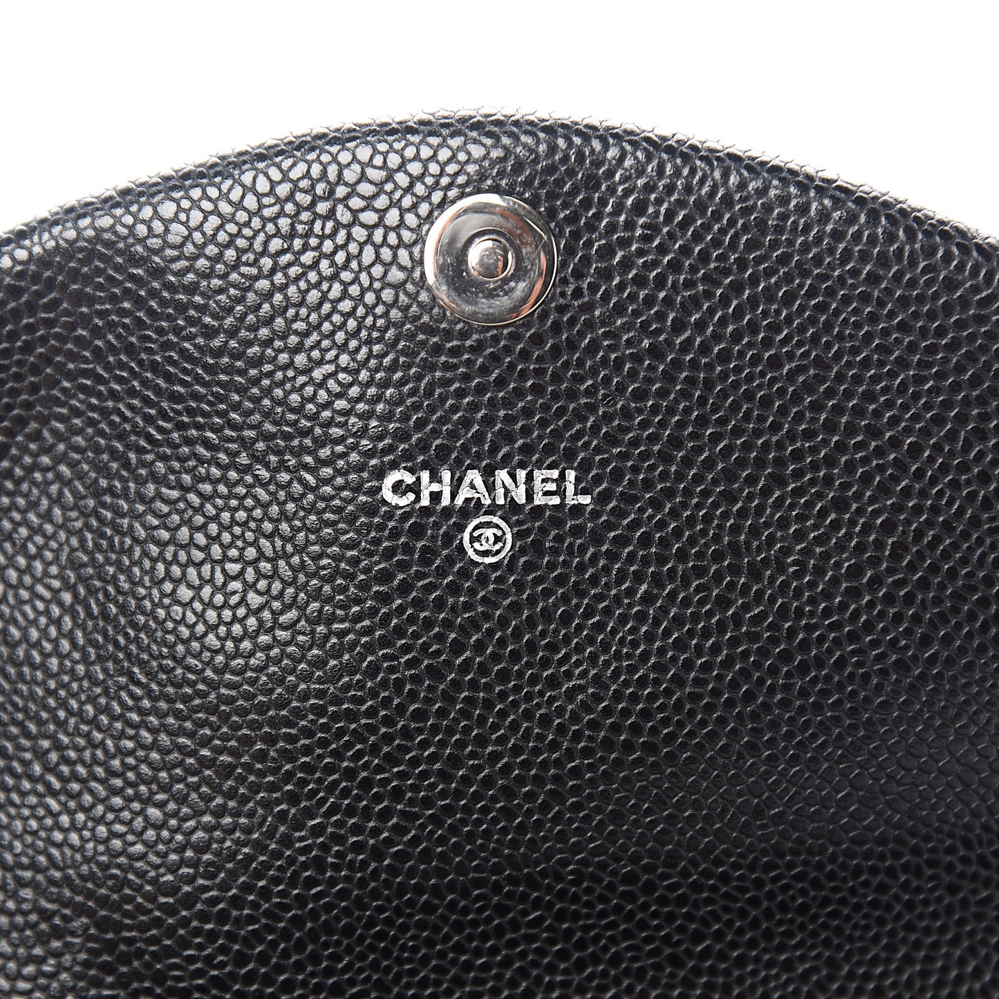 Caviar Half Moon Wallet On Chain WOC Black