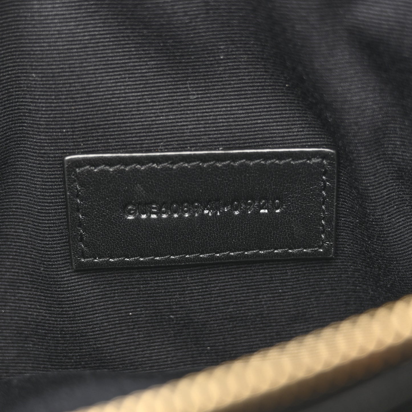 Grained Lambskin Quilted Mini Becky Double Zip Bag Black