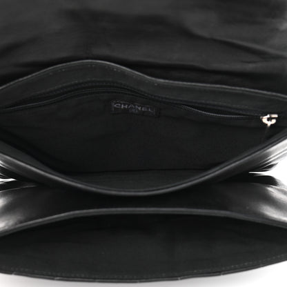 Chanel Lambskin Chocolate Bar Mademoiselle Flap Black 5 of 10