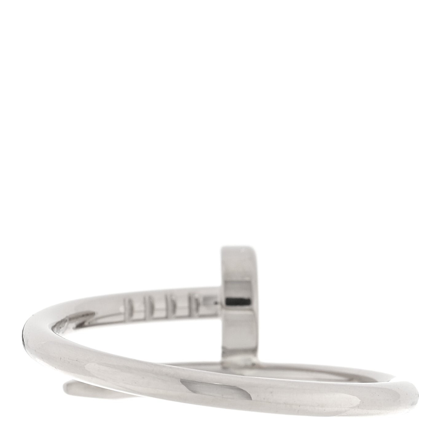 18K White Gold Juste Un Clou Ring 51 5.75