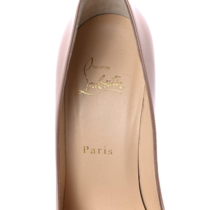Christian Louboutin Patent Pigalle Follies 100 Pumps 37.5 Nude 7 of 7