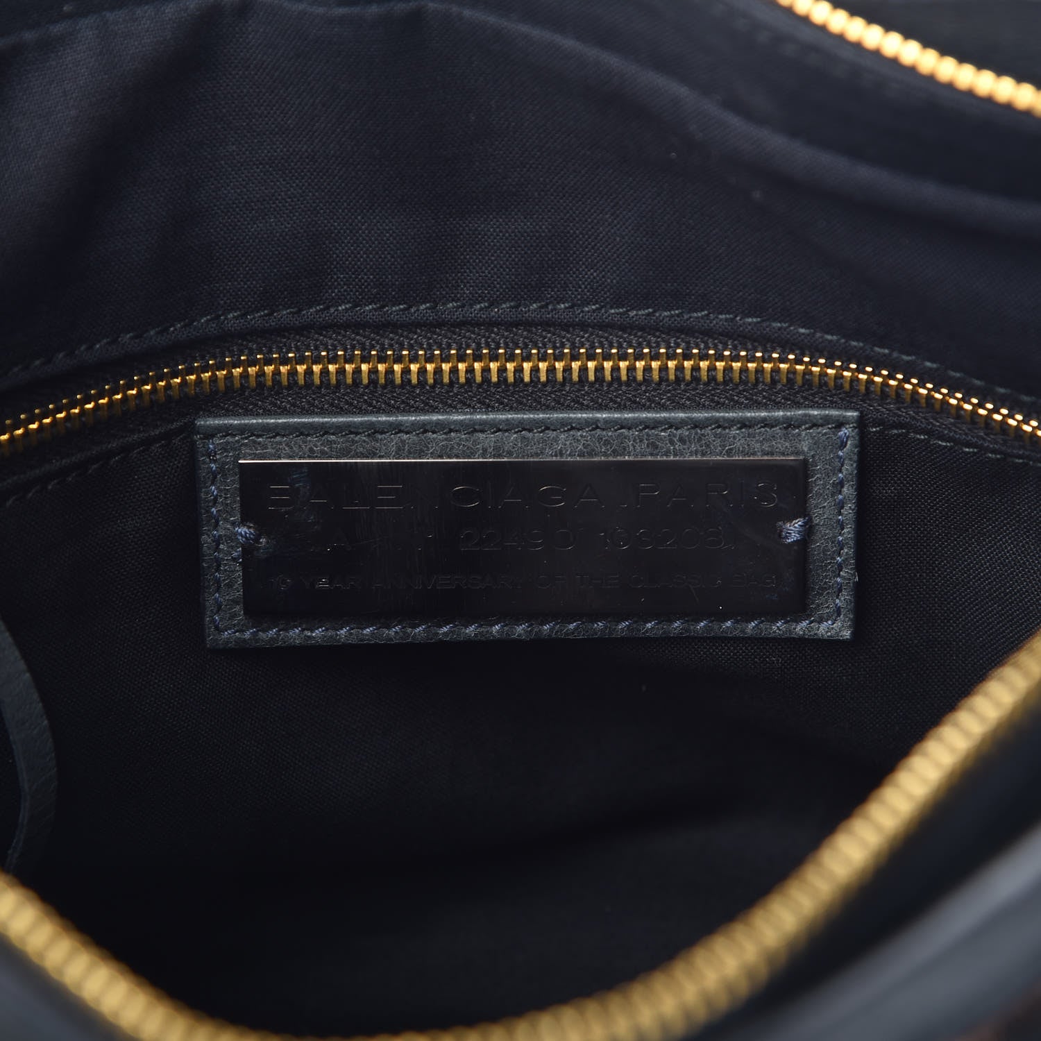 Balenciaga Pony Hair Calfskin Classic Hardware First Anthracite 6 of 7