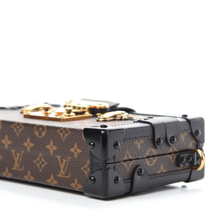 Louis Vuitton Monogram Petite Malle Black 7 of 12