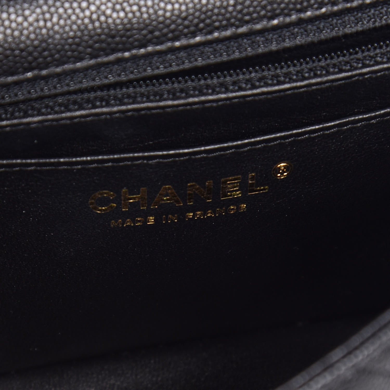 Chanel Caviar Quilted Mini Rectangular Flap Black 6 of 9