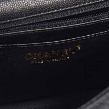 Chanel Caviar Quilted Mini Rectangular Flap Black 6 of 9