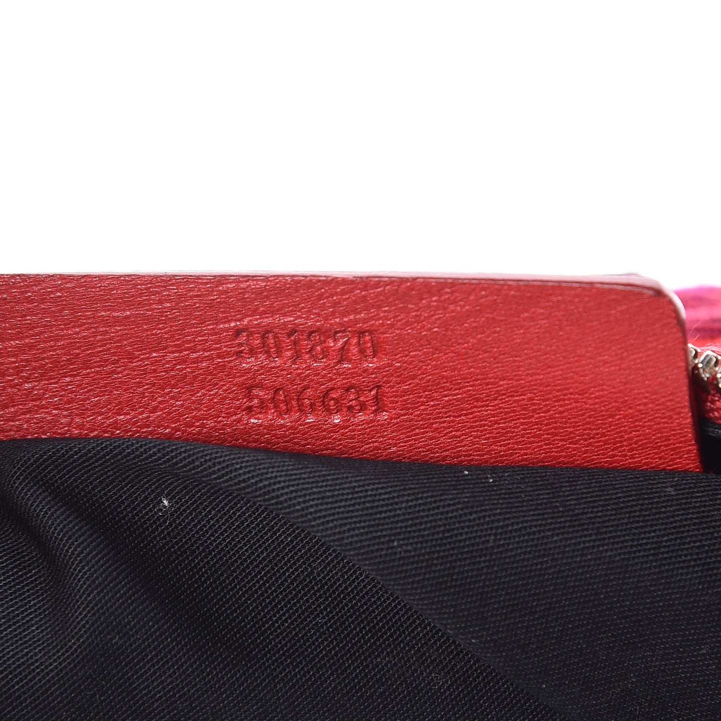 Silk Brocade De Manta Clutch Fuchsia Red
