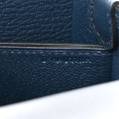 Hermes Evercolor Mini Sac Roulis Bleu De Malte 7 of 10