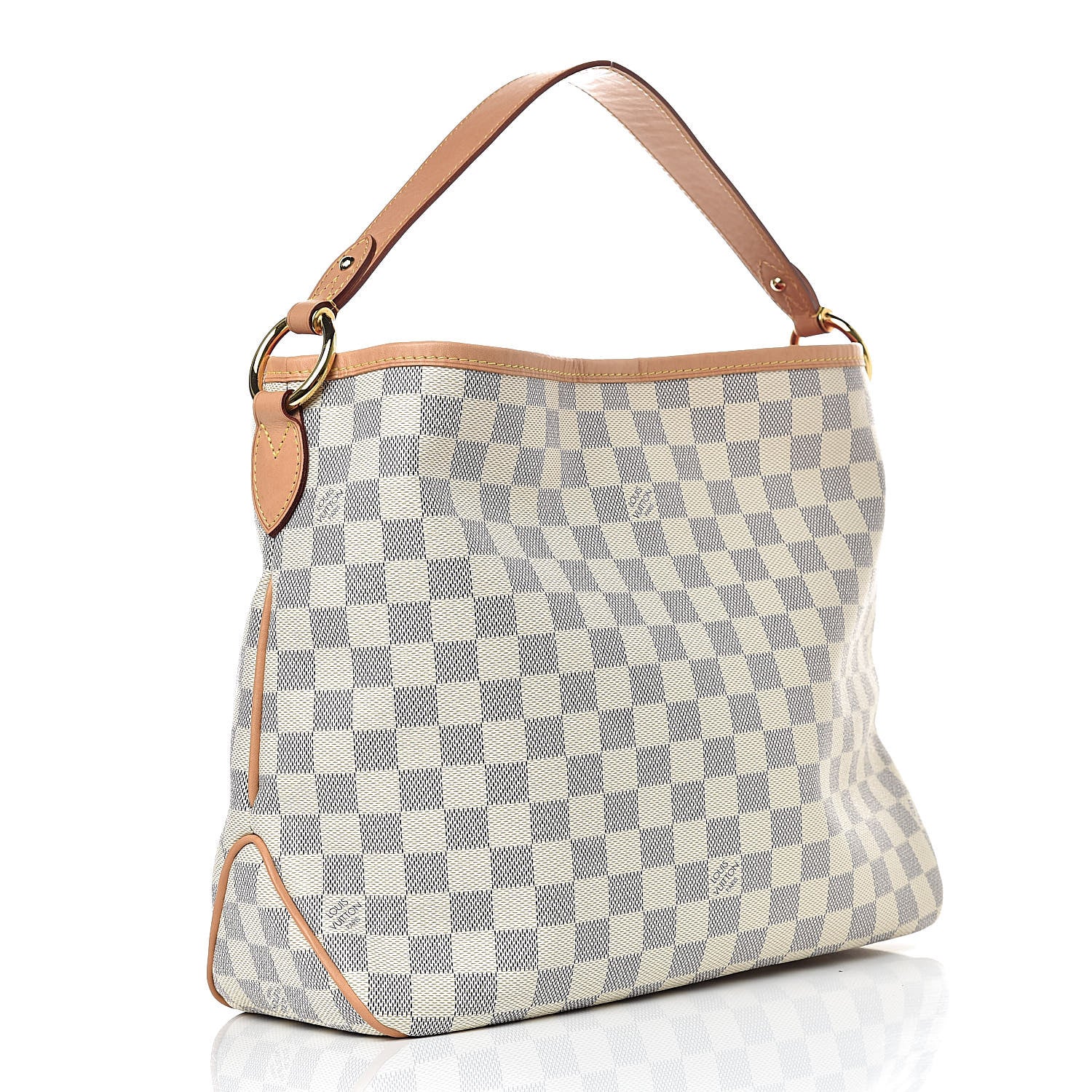 Louis Vuitton Damier Azur Delightful PM Pink 3 of 16
