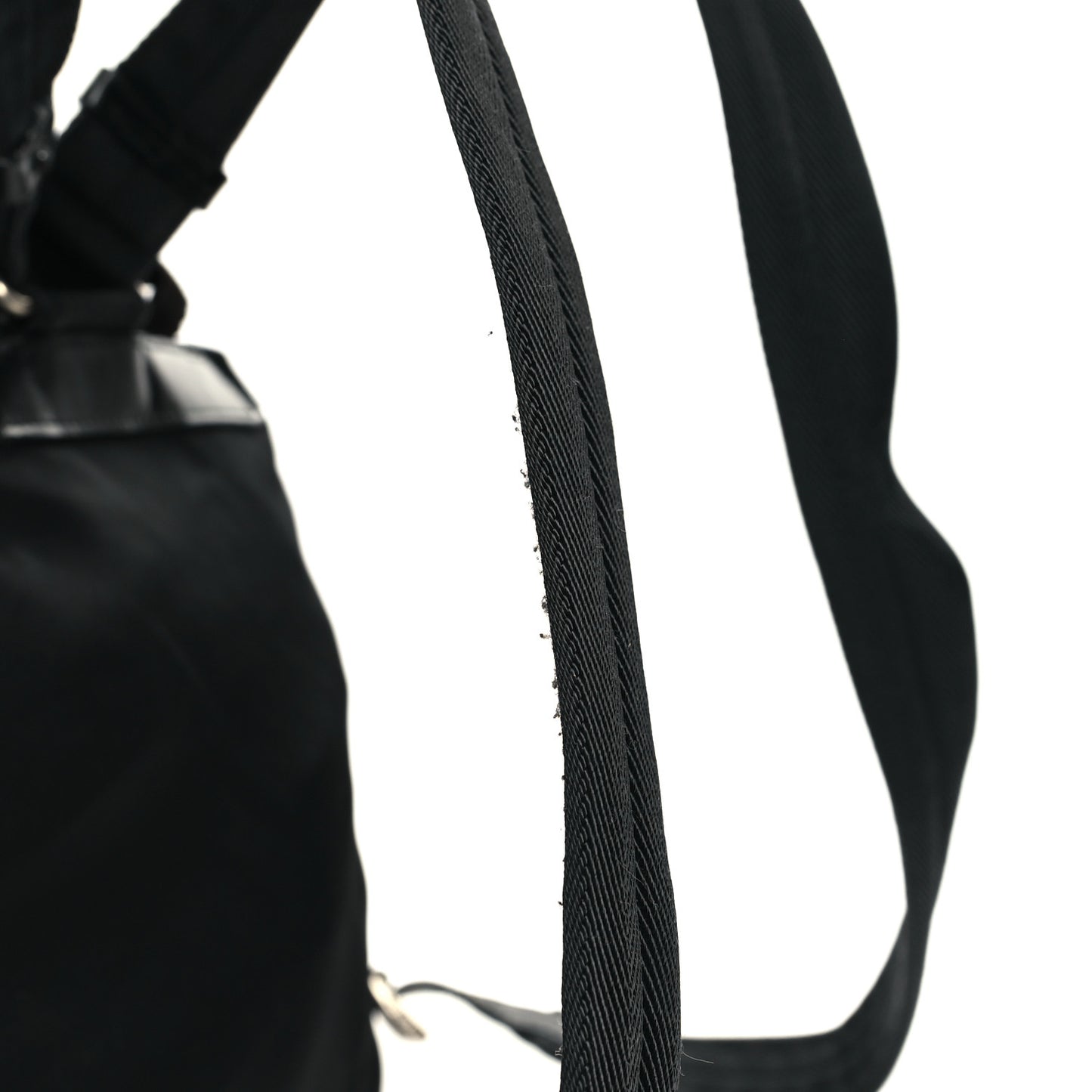 Nylon Vela Small Backpack Black