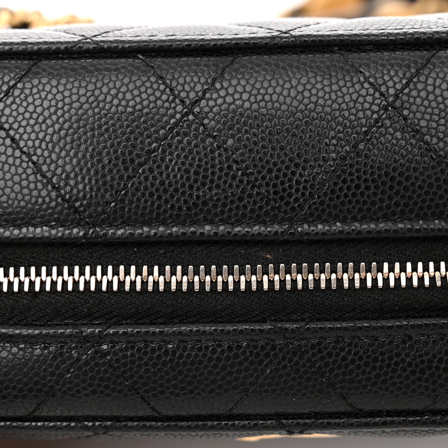Chanel Caviar Quilted Twist Your Buttons Clutch With Chain Black 12 of 12