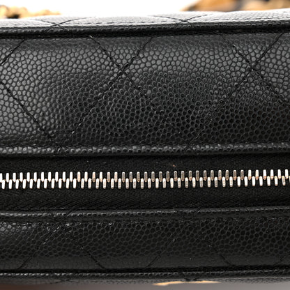Chanel Caviar Quilted Twist Your Buttons Clutch With Chain Black 12 of 12