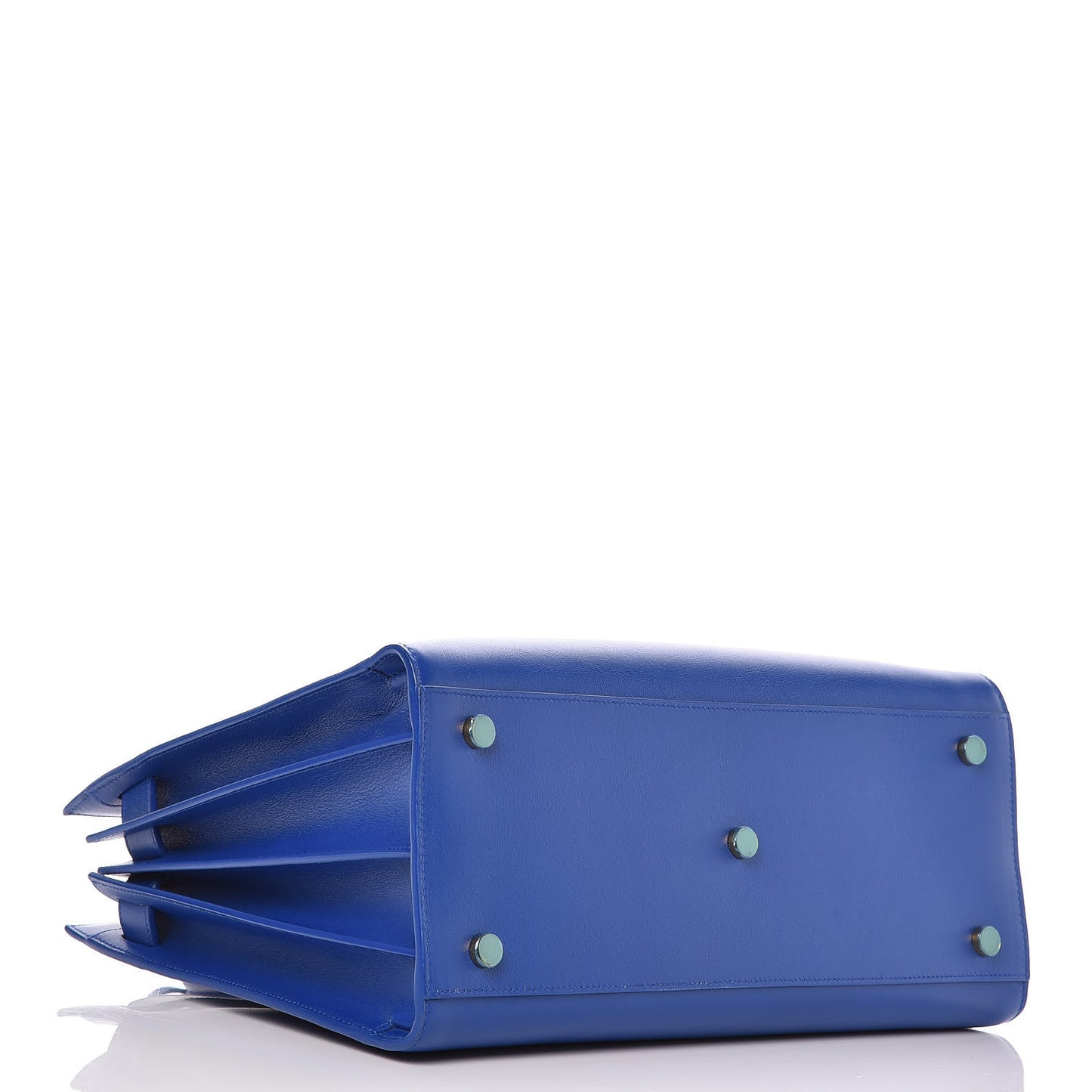 Calfskin Small Sac De Jour Blue Majorelle