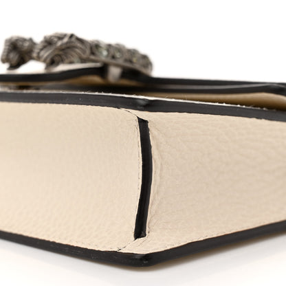 Gucci Dollar Calfskin Crystal Super Mini Dionysus Shoulder Bag Mystic White Black Diamond 9 of 11
