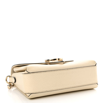Gucci Dollar Calfskin Interlocking G Crossbody Bag Mystic White 4 of 14