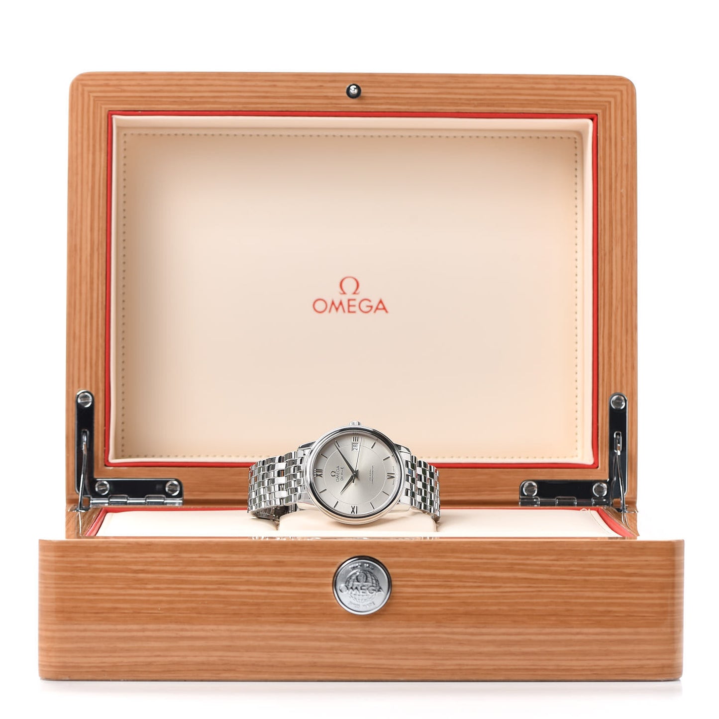 Stainless Steel 36mm De Ville Prestige Co-Axial Automatic Watch 424.10.37.20.02.001