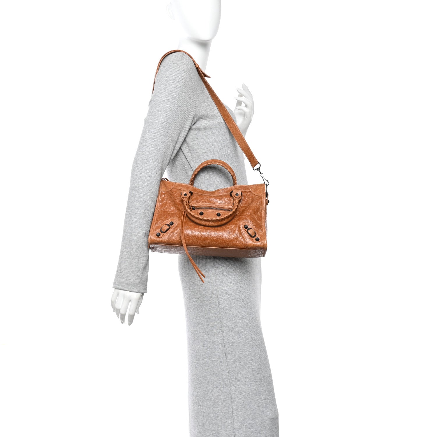 Balenciaga Agneau Classic Hardware Small Le City Camel 2 of 9