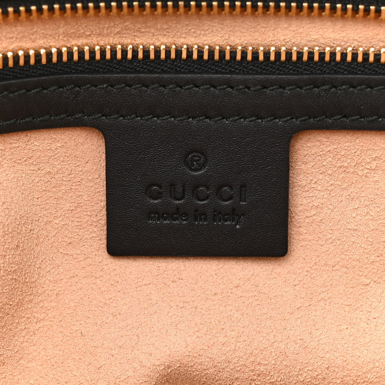 Gucci GG Supreme Monogram Bees Medium Padlock Tote Beige Oro Black 6 of 13