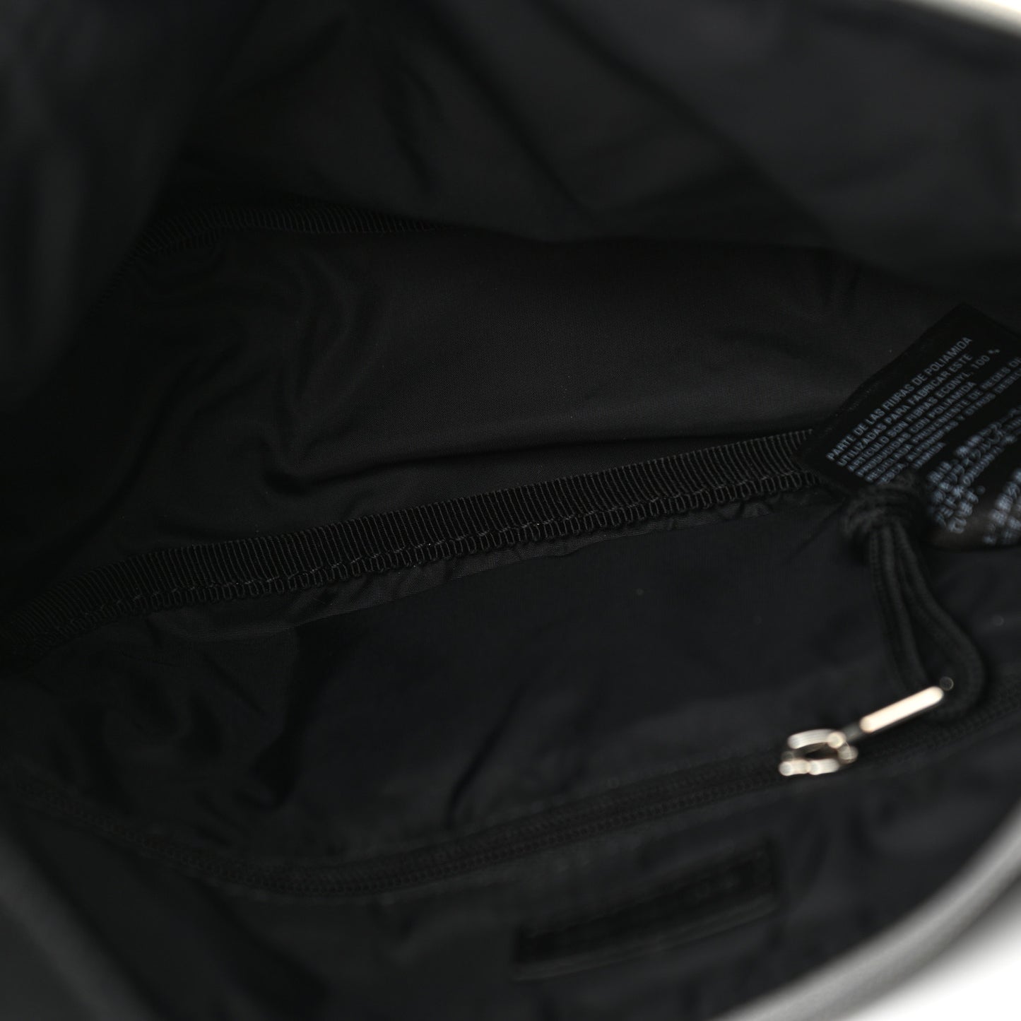 Recycled Sport Nylon Logo Embroidered Wheel Sling Bag Balenciaga Grey Black