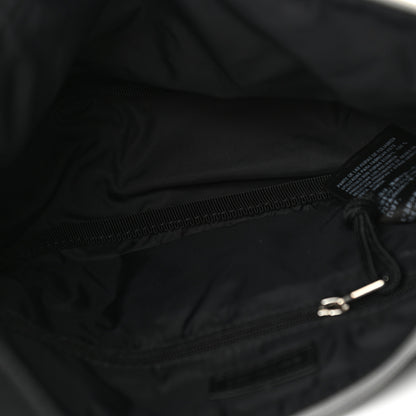 Balenciaga Recycled Sport Nylon Logo Embroidered Wheel Sling Bag Balenciaga Grey Black 4 of 8