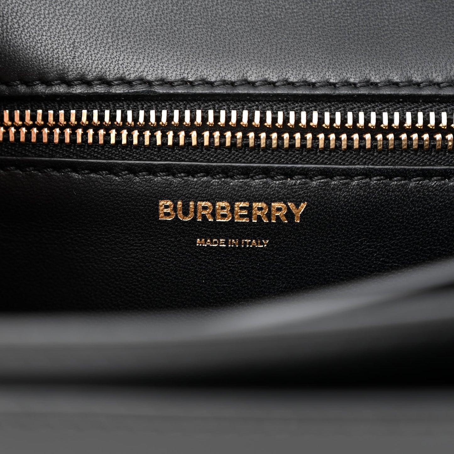 Calfskin Small TB Bag Black