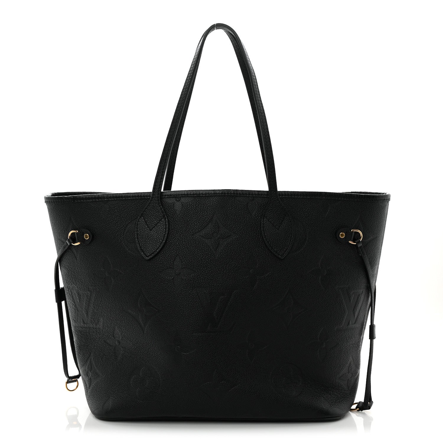 Louis Vuitton Empreinte Monogram Giant Neverfull MM Black 1 of 12