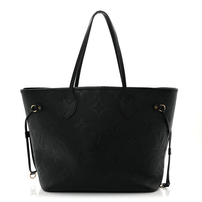 Louis Vuitton Empreinte Monogram Giant Neverfull MM Black 1 of 12