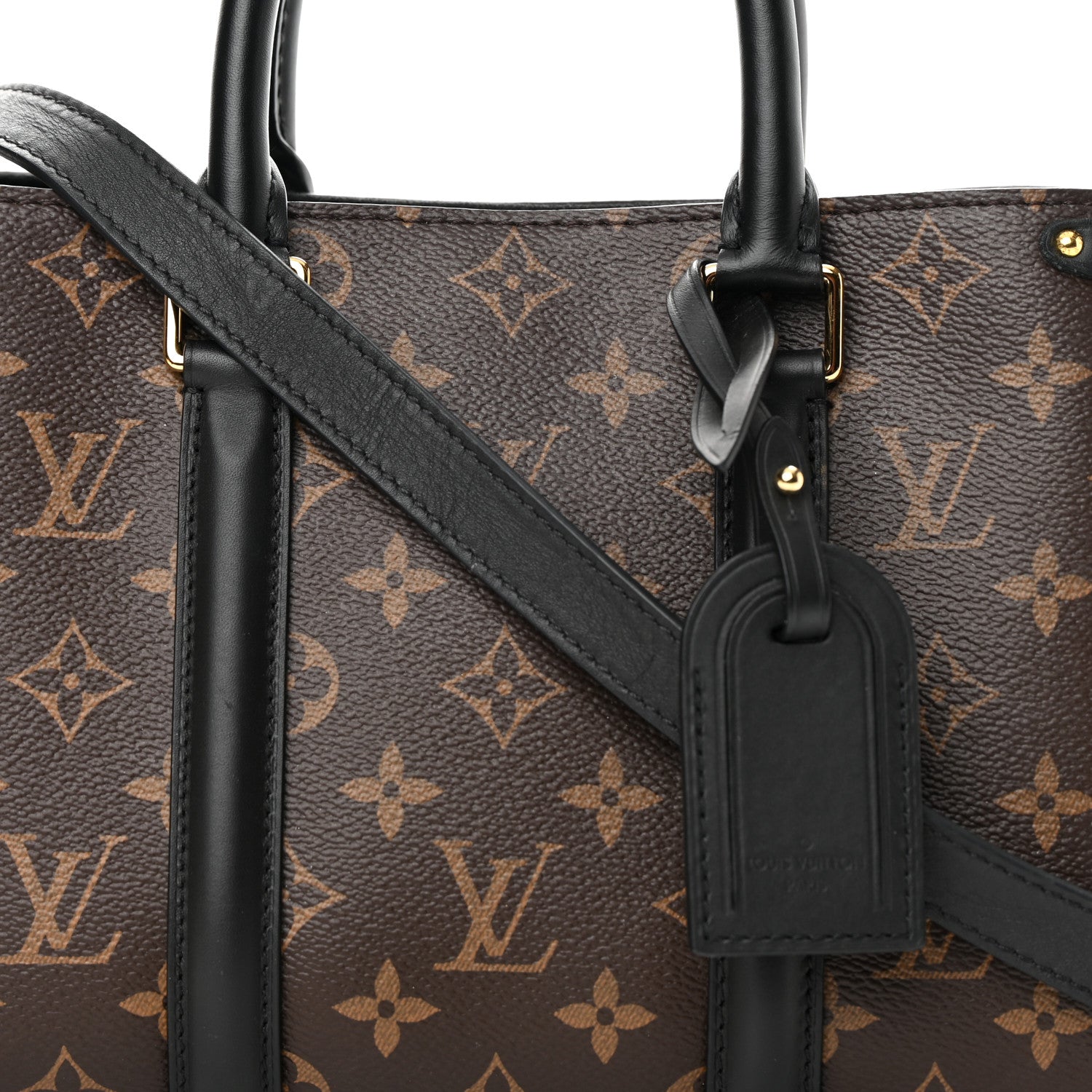 Louis Vuitton Monogram Soufflot BB Black 11 of 15