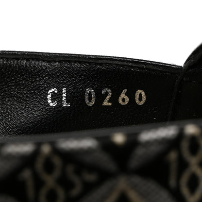 Louis Vuitton Jacquard Since 1854 Starboard Espadrille Flats 38 Grey 7 of 8