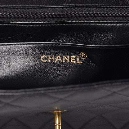 Chanel Caviar Quilted Jumbo Kelly Flap Black 6 of 13