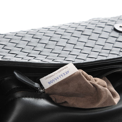 Bottega Veneta Nappa Intrecciato Medium Olimpia Bag Nero Black 8 of 9