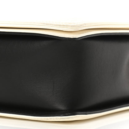 Chanel Lambskin Quilted Large Boy Flap Black White 9 of 10