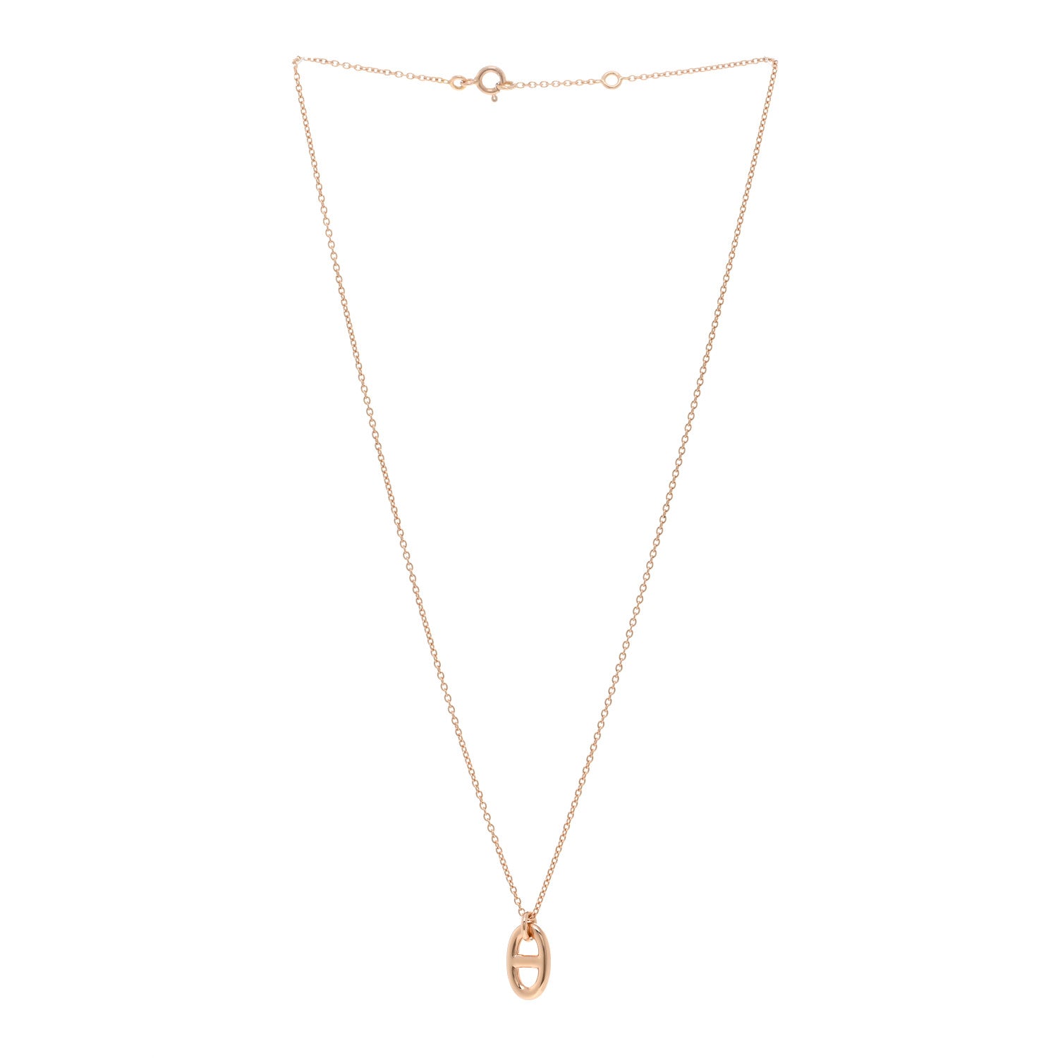 Hermes 18K Rose Gold PM Farandole Pendant Necklace 3 of 5