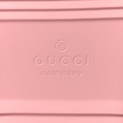 Gucci Rubber Mini Double G Womens Isla Dad Sandals 41 Wild Rose 7 of 8