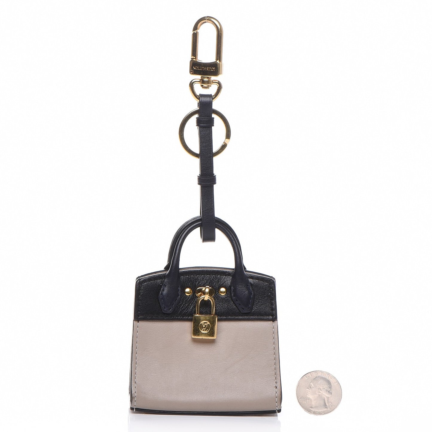 City Steamer Bag Charm Galet