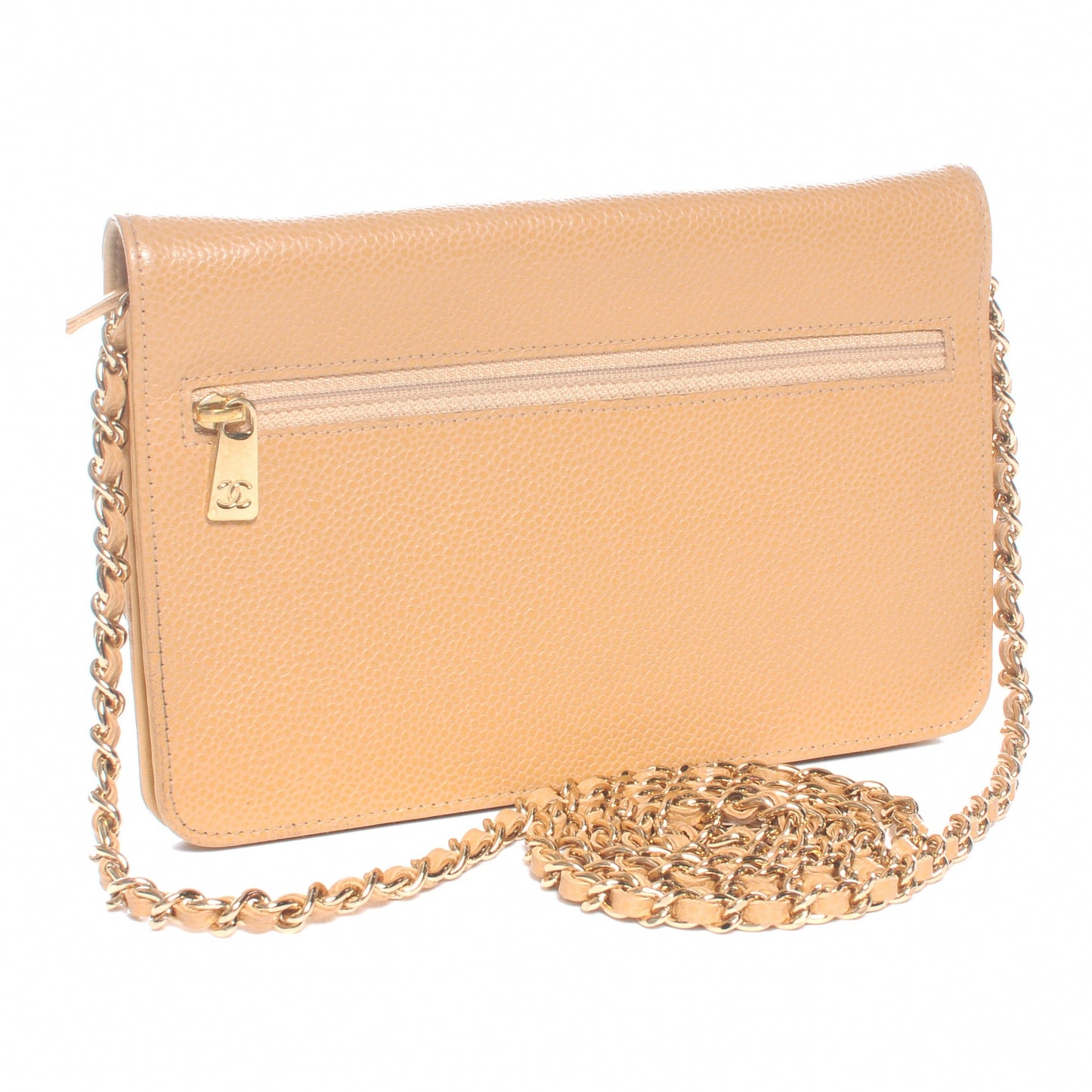 Caviar Wallet on Chain WOC Beige