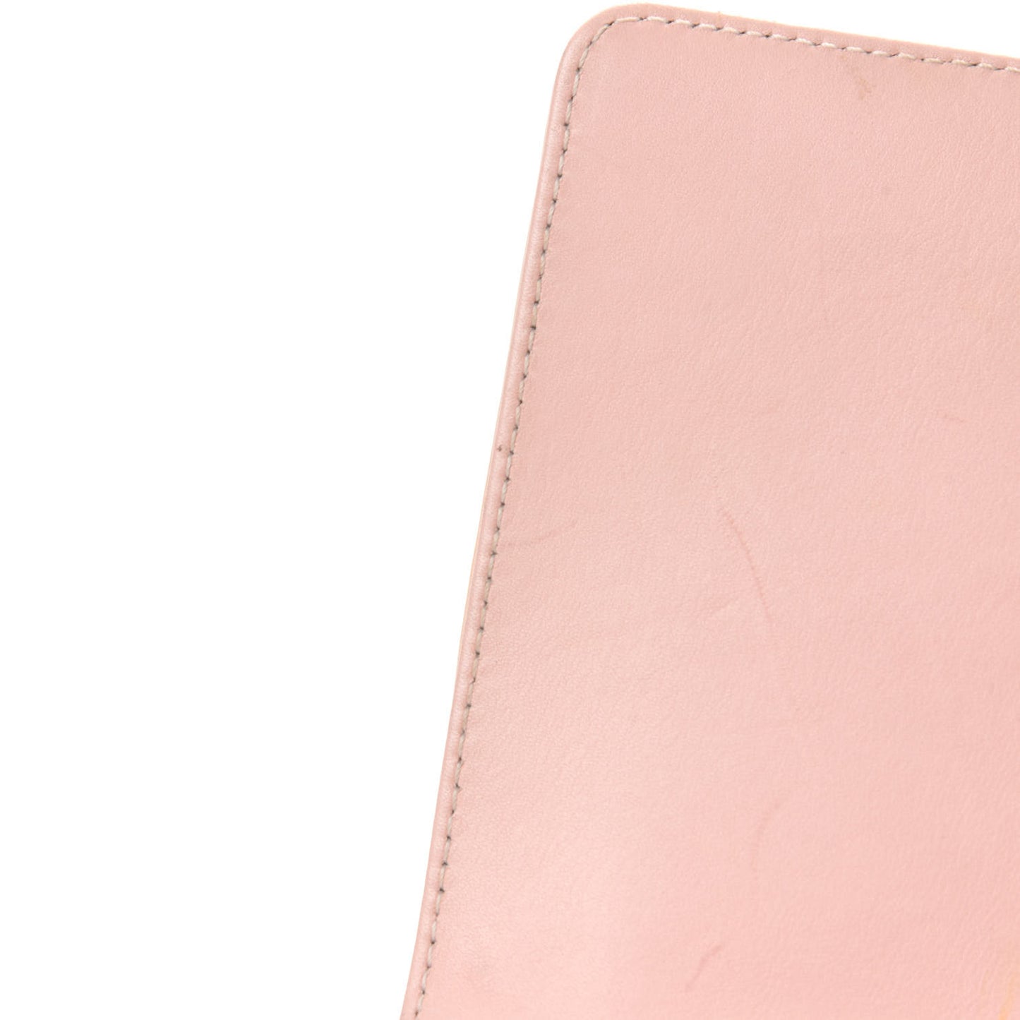 Patent Chevron Quilted Medium Boy Flap Light Pink