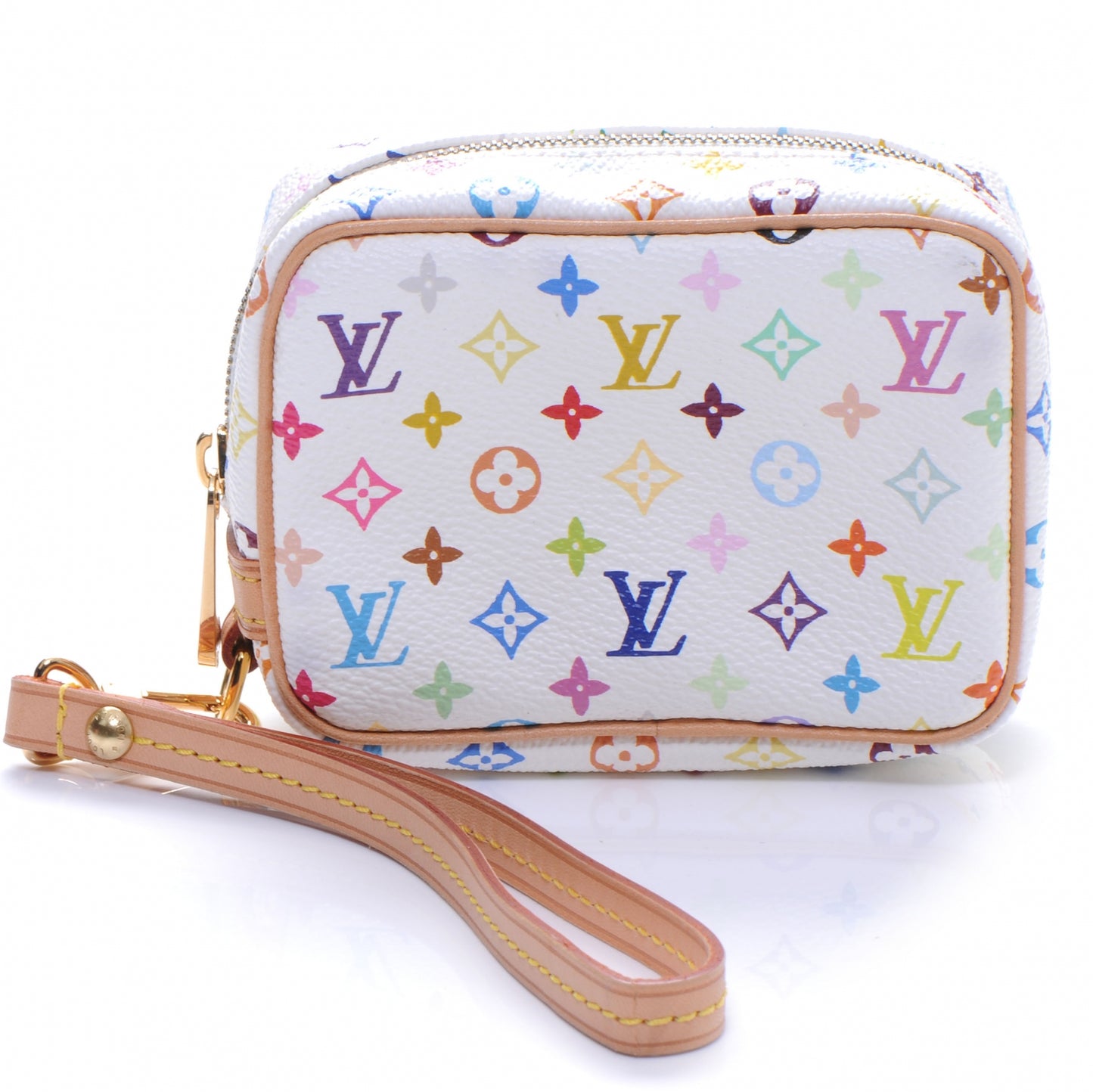 Monogram Multicolor Trousse Wapity White