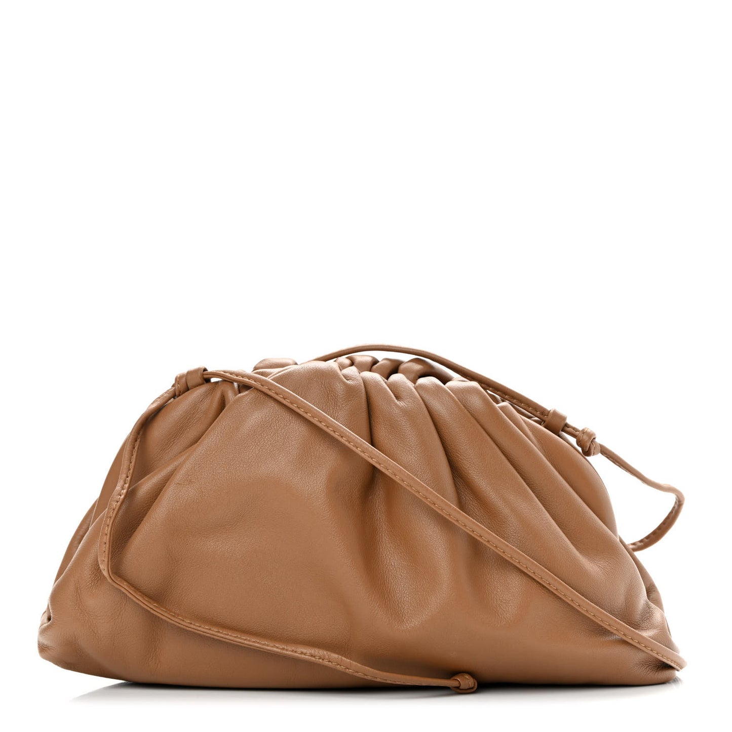 Butter Calfskin The Mini Pouch Cammello