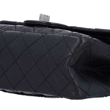 Chanel Aged Calfskin Quilted 2.55 Reissue Mini Flap Black 10 of 10