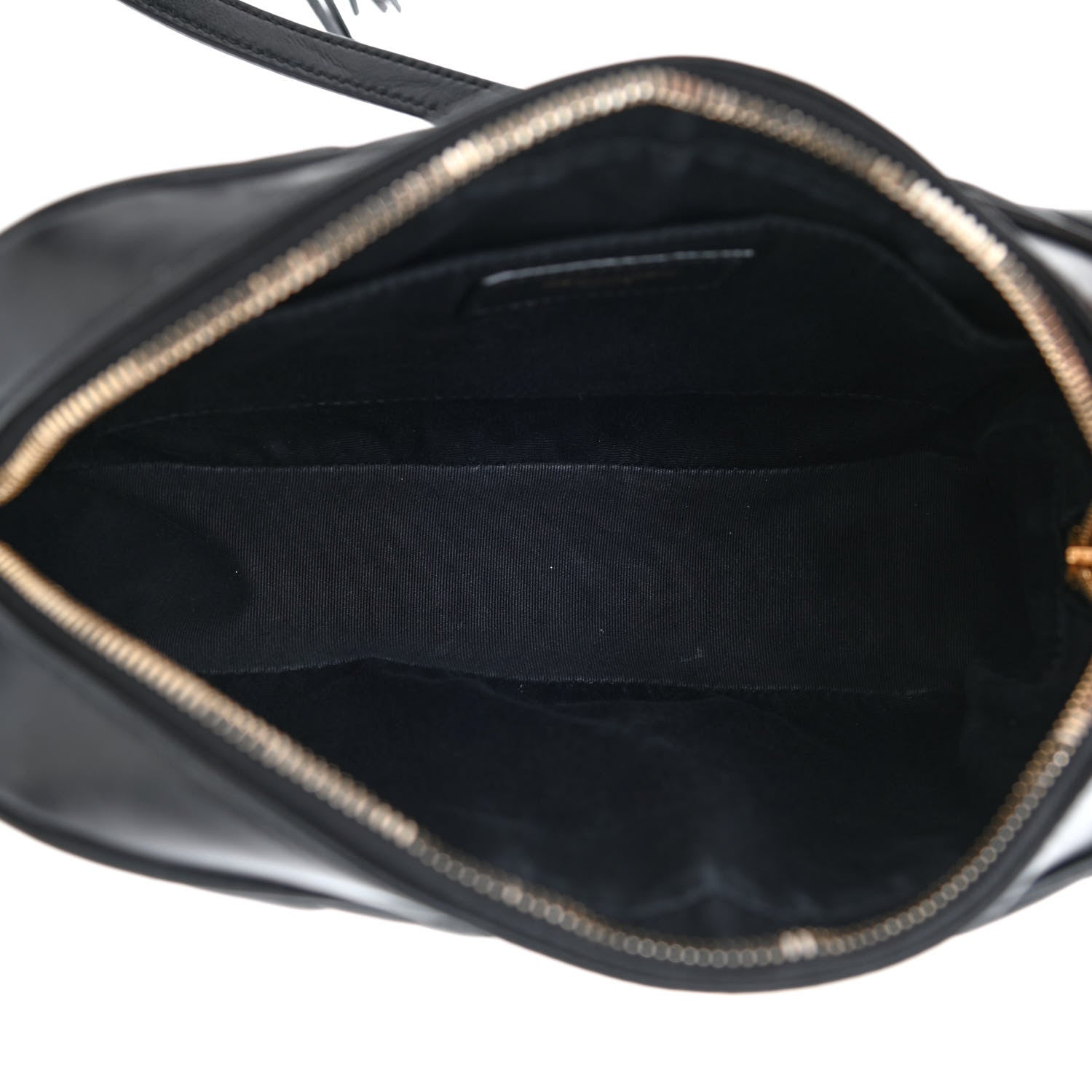 Saint Laurent Calfskin Matelasse Monogram Lou Camera Bag Black 5 of 9