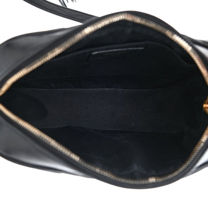 Saint Laurent Calfskin Matelasse Monogram Lou Camera Bag Black 5 of 9