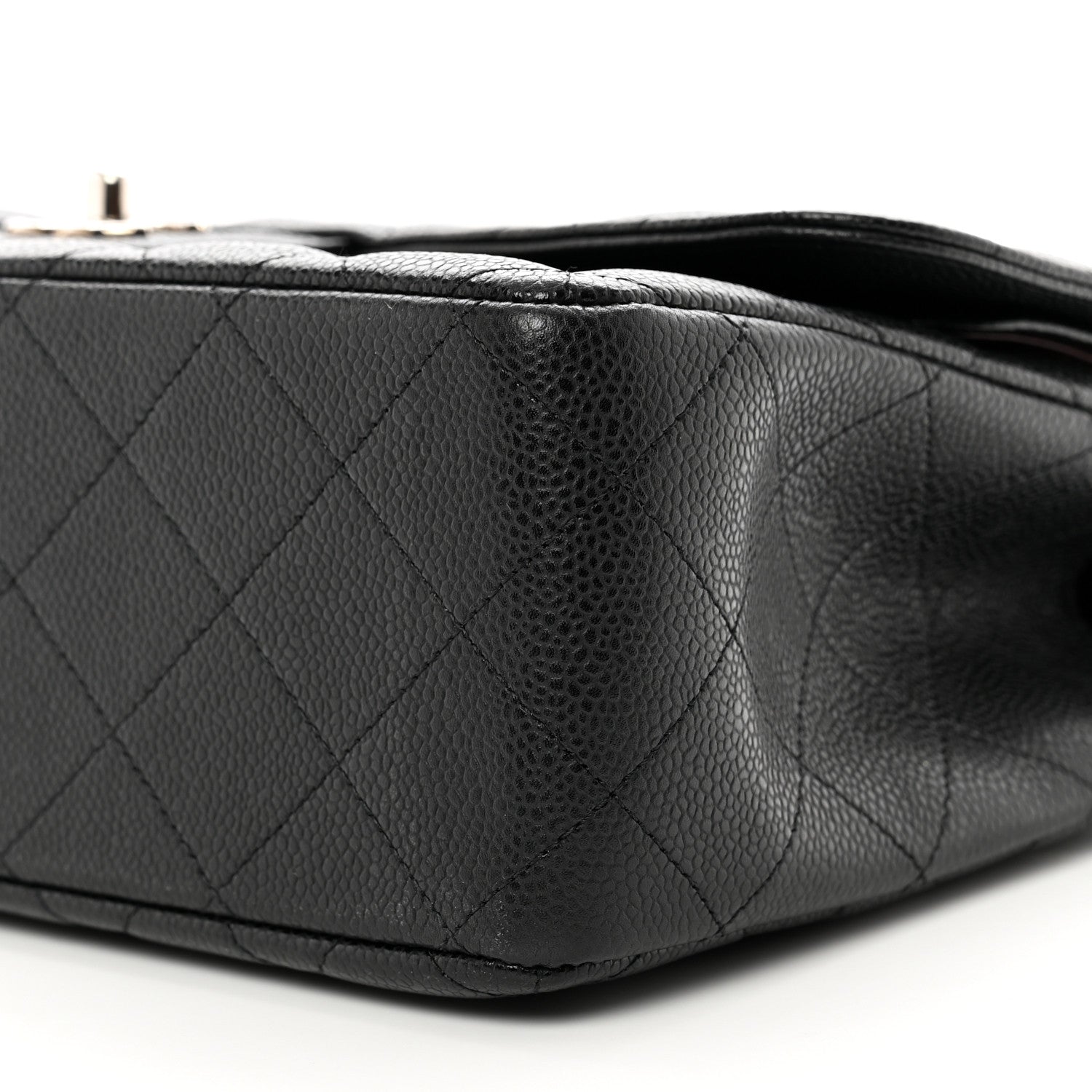 Chanel Caviar Quilted Jumbo Double Flap Black 9 of 9