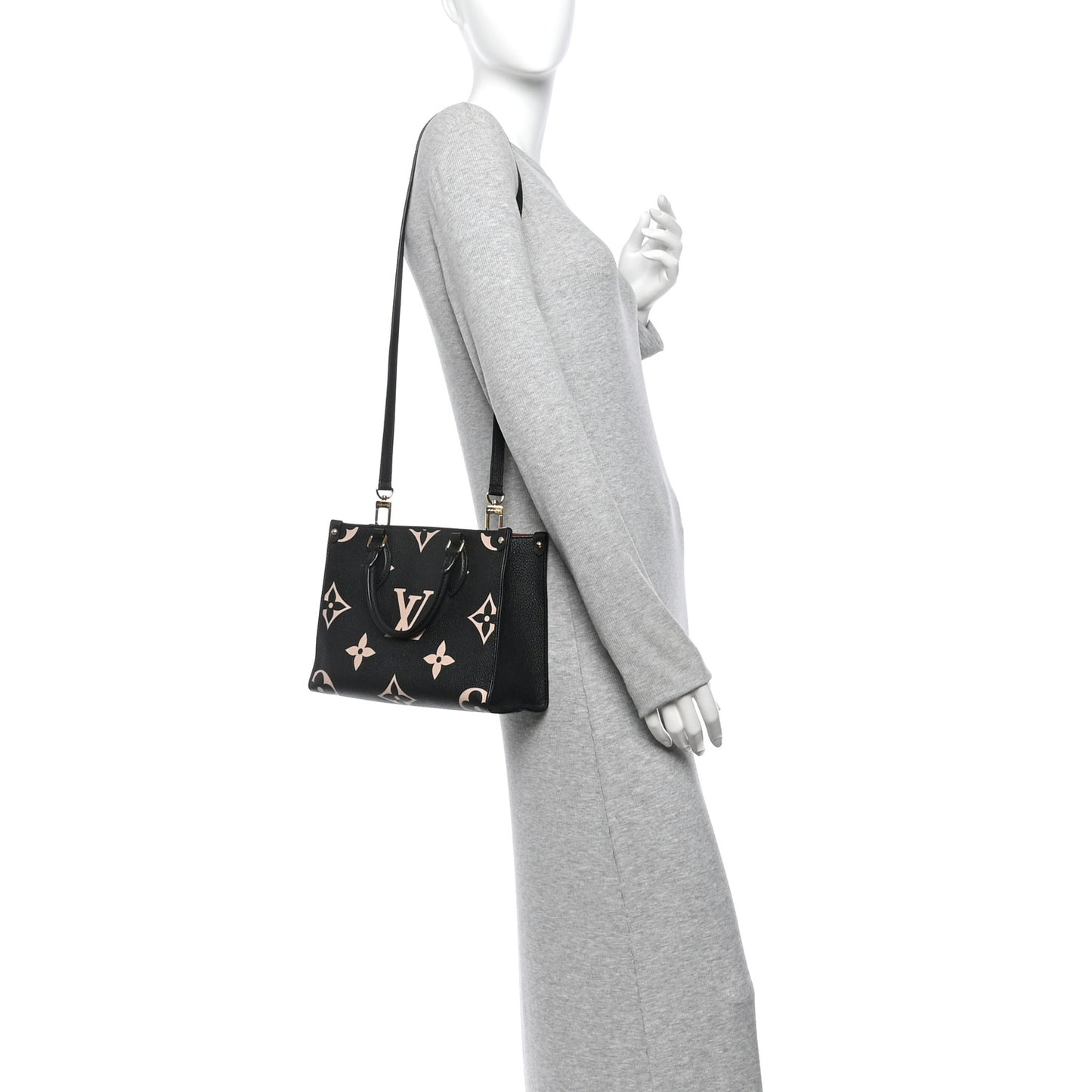 Empreinte Monogram Giant Onthego PM Black Beige