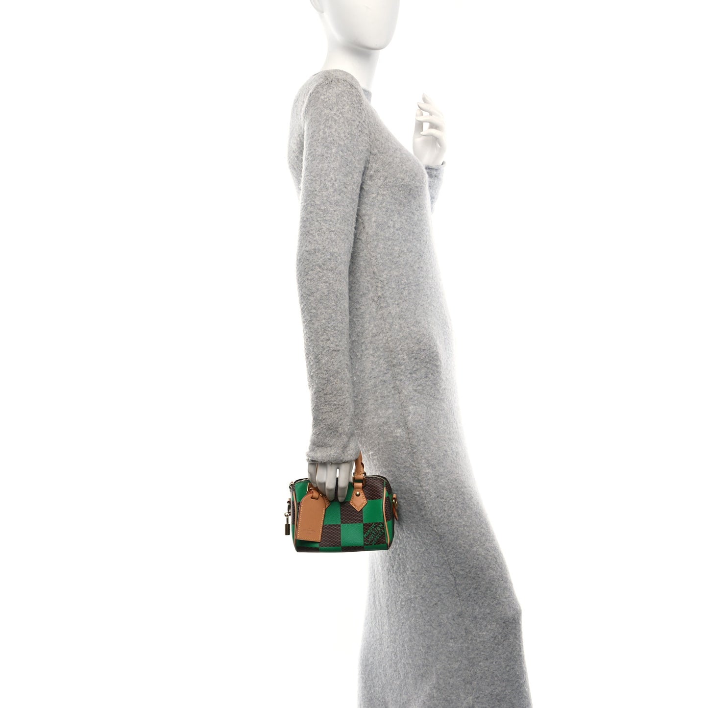 Damier Pop Speedy Bandouliere 18 Green