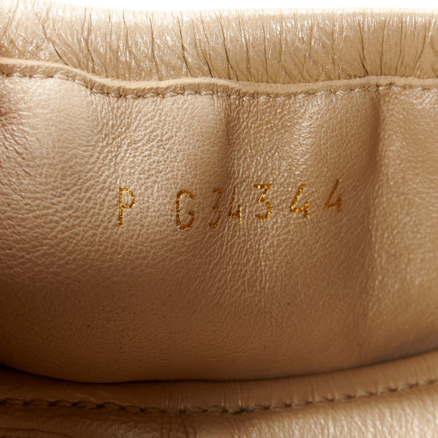 Chanel Laminated Lambskin Womens Quilted Elastic CC Moccasin Loafers 37.5 Beige 9 of 10
