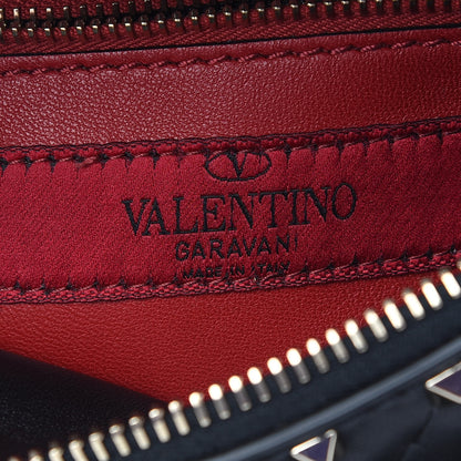 Valentino Garavani Nappa Rockstud Spike Belt Bag 85 Black 6 of 9